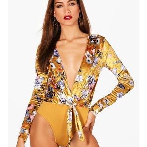 Bodysuit . One piece top